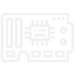 Electronics icon - circuit design