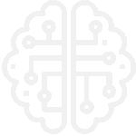 Electronics icon - electronic brain