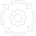 Electronics icon - System flow